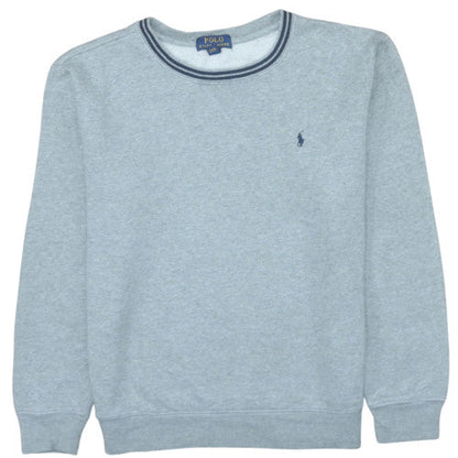 Polo Ralph Lauren Boys Grey Pullover Fleece Sweatshirt 14-16 Years