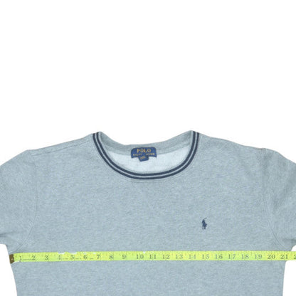 Polo Ralph Lauren Boys Grey Pullover Fleece Sweatshirt 14-16 Years