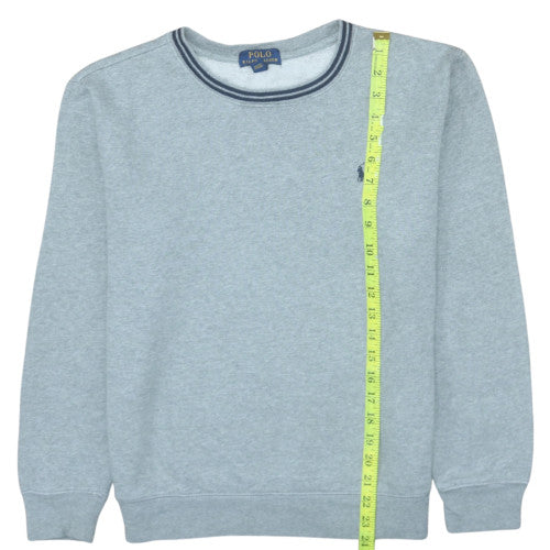 Polo Ralph Lauren Boys Grey Pullover Fleece Sweatshirt 14-16 Years
