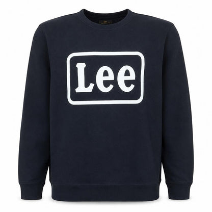 Mens UK Size XL Lee Black Pullover Sweatshirt