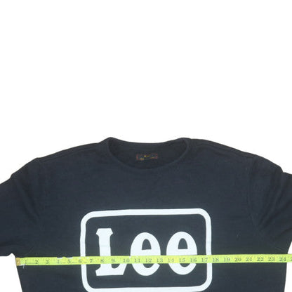 Mens UK Size XL Lee Black Pullover Sweatshirt