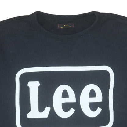 Mens UK Size XL Lee Black Pullover Sweatshirt