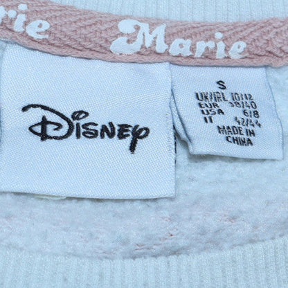 Womens UK Size S Disney White Pullover Sweatshirt