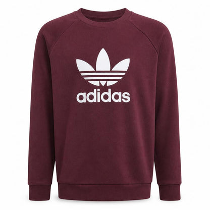 Mens UK Size S adidas Red Pullover Sweatshirt