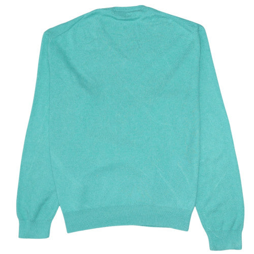 Mens UK Size M Ralph Lauren Green Pullover Jumper