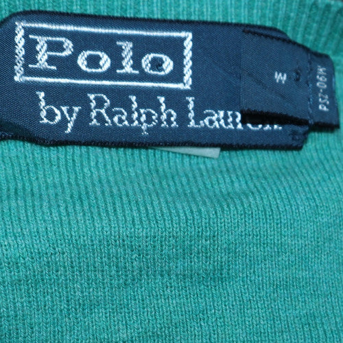 Mens UK Size M Ralph Lauren Green Pullover Jumper