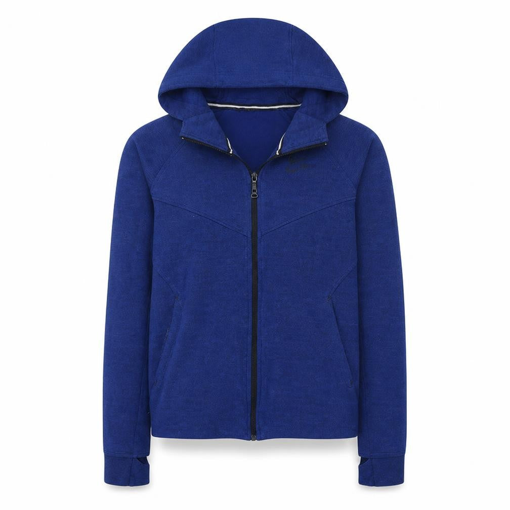 Mens UK Size M Nike Blue Full Zip Hoodie