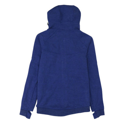 Mens UK Size M Nike Blue Full Zip Hoodie
