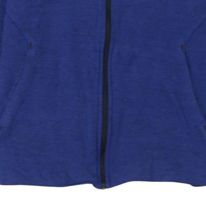 Mens UK Size M Nike Blue Full Zip Hoodie