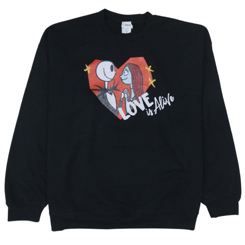 Womens UK Size XL Disney Black Pullover Sweatshirt