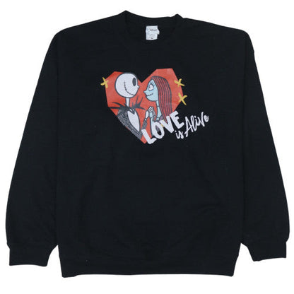 Womens UK Size XL Disney Black Pullover Sweatshirt