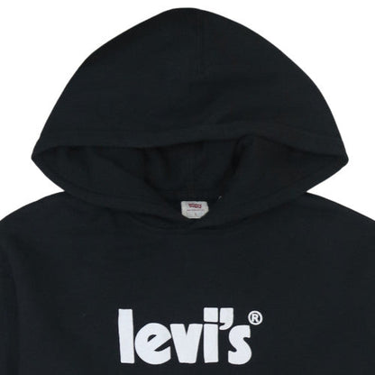 Mens UK Size L Levi's Black Pullover Hoodie