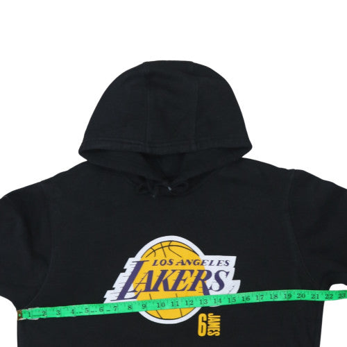 Mens UK Size M NBA Black Pullover Hoodie