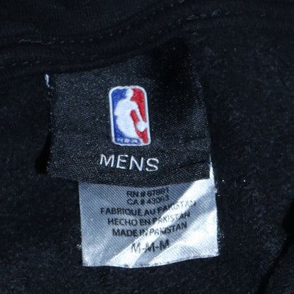 Mens UK Size M NBA Black Pullover Hoodie