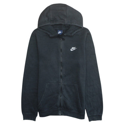 Mens UK Size S Nike Black Full Zip Hoodie