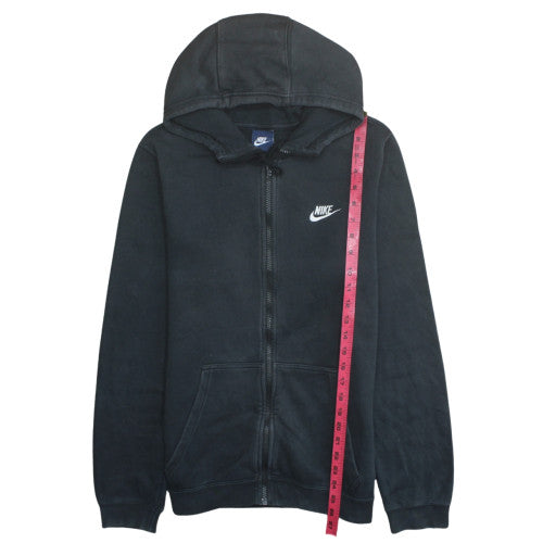 Mens UK Size S Nike Black Full Zip Hoodie