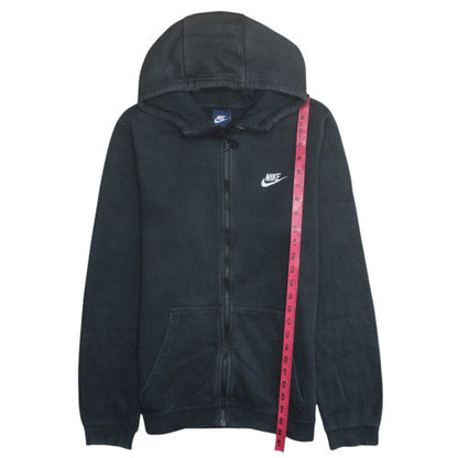 Mens UK Size S Nike Black Full Zip Hoodie