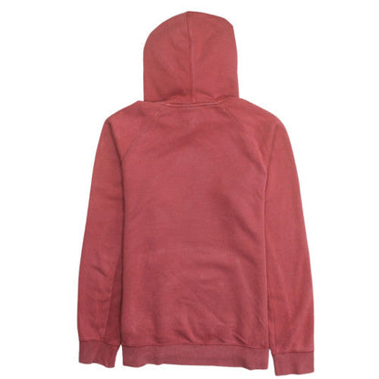 Womens UK Size L Nike Red Pullover Hoodie