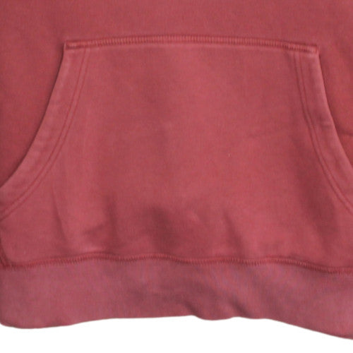 Womens UK Size L Nike Red Pullover Hoodie