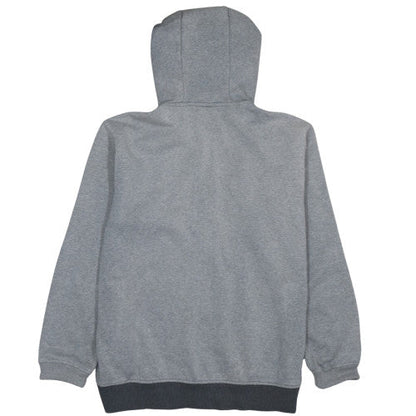 Mens UK Size L Nike Grey Full Zip Hoodie