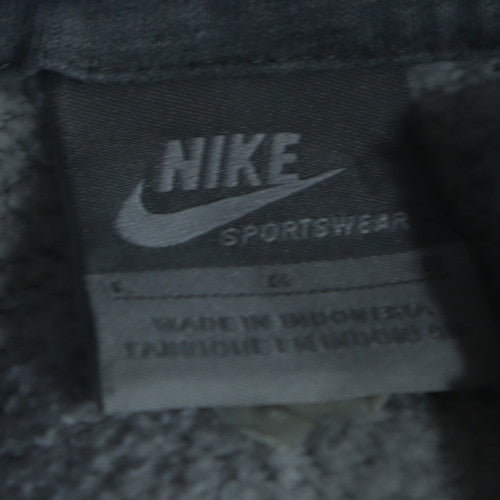 Mens UK Size L Nike Grey Full Zip Hoodie
