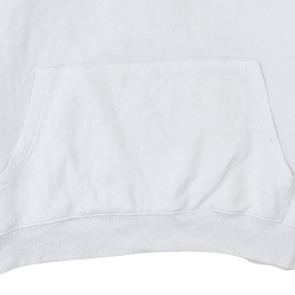 Mens UK Size M FILA White Pullover Hoodie