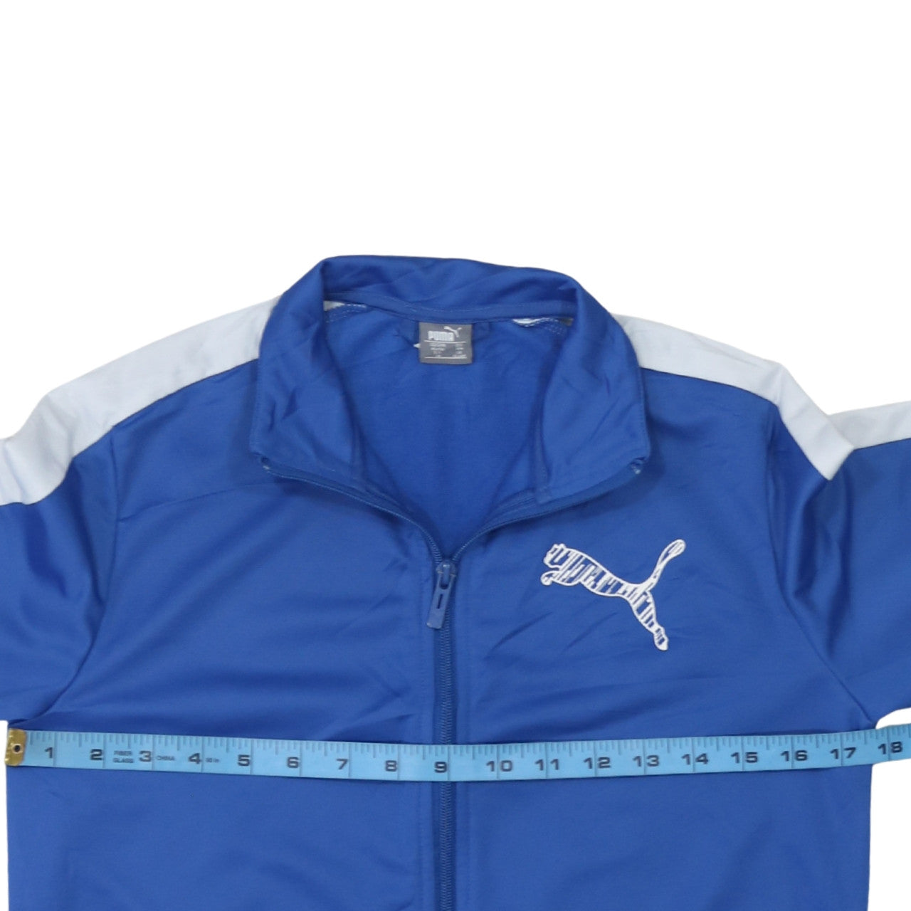 Boys UK Size 13-14 Years PUMA Blue Track Jacket