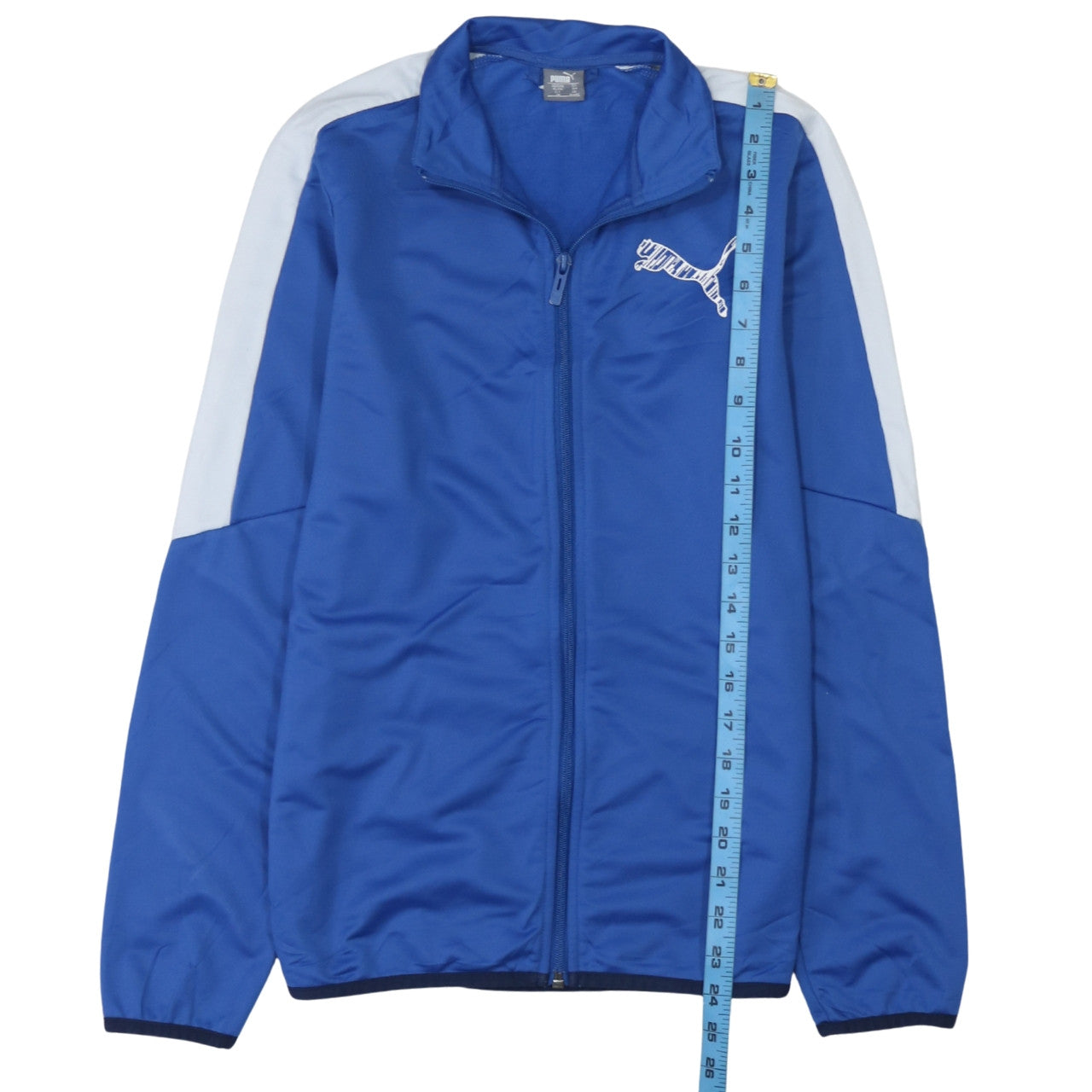 Boys UK Size 13-14 Years PUMA Blue Track Jacket