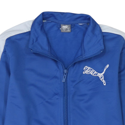 Boys UK Size 13-14 Years PUMA Blue Track Jacket