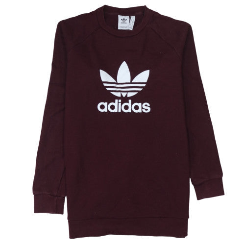 Mens UK Size M adidas Brown Pullover Sweatshirt