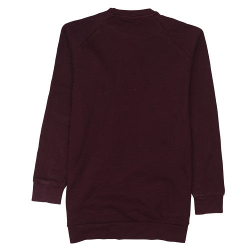 Mens UK Size M adidas Brown Pullover Sweatshirt