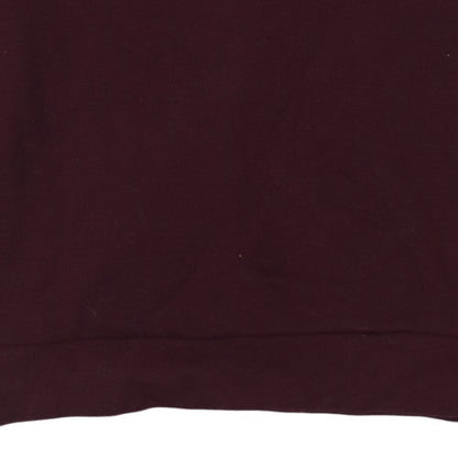 Mens UK Size M adidas Brown Pullover Sweatshirt