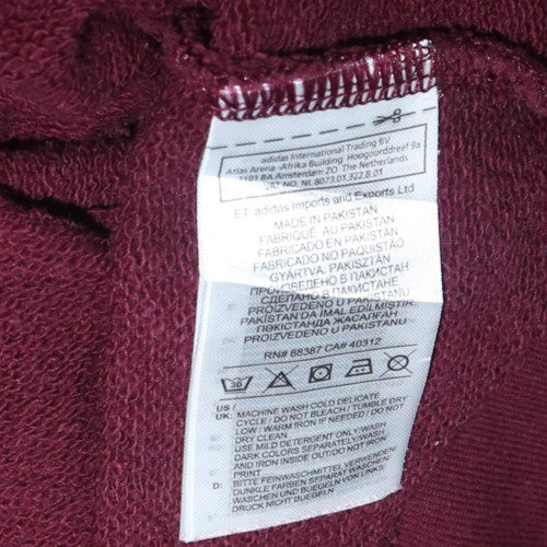 Mens UK Size M adidas Brown Pullover Sweatshirt