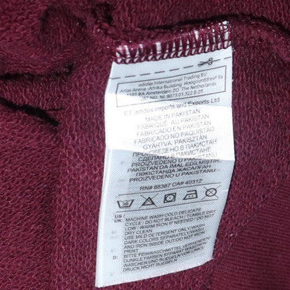 Mens UK Size M adidas Brown Pullover Sweatshirt