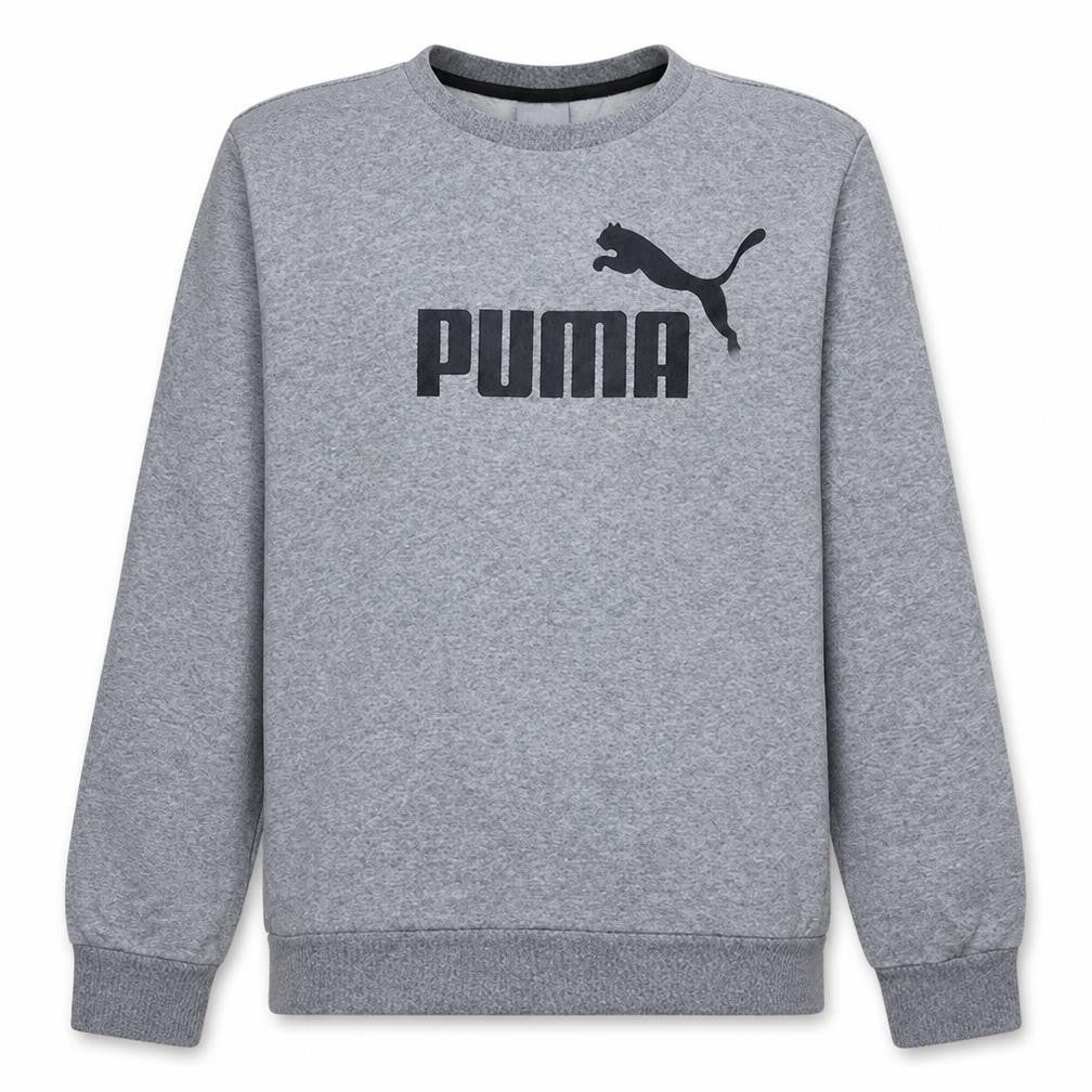 Mens UK Size M PUMA Grey Pullover Sweatshirt