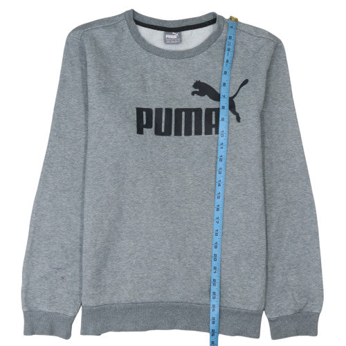 Mens UK Size M PUMA Grey Pullover Sweatshirt