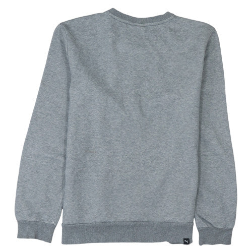 Mens UK Size M PUMA Grey Pullover Sweatshirt