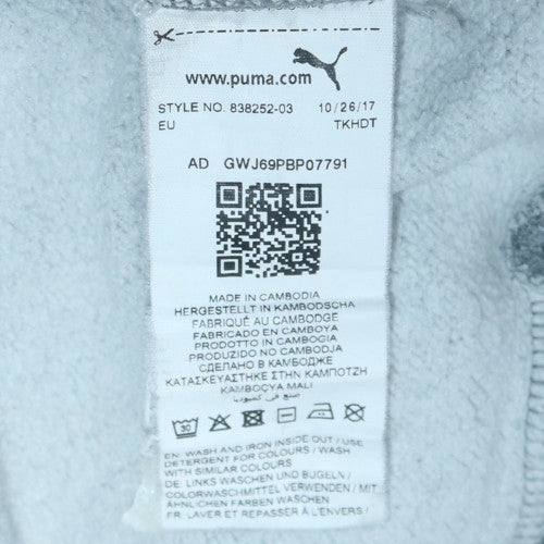 Mens UK Size M PUMA Grey Pullover Sweatshirt