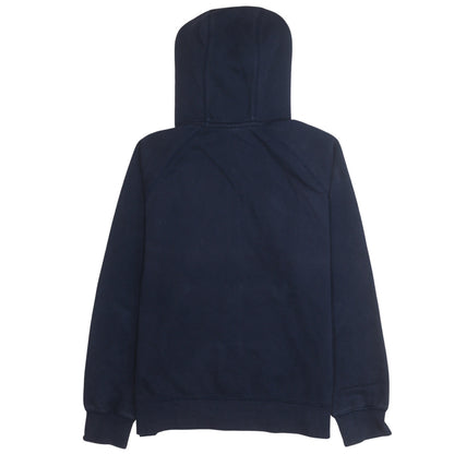 Mens UK Size L Nike Blue Full Zip Hoodie