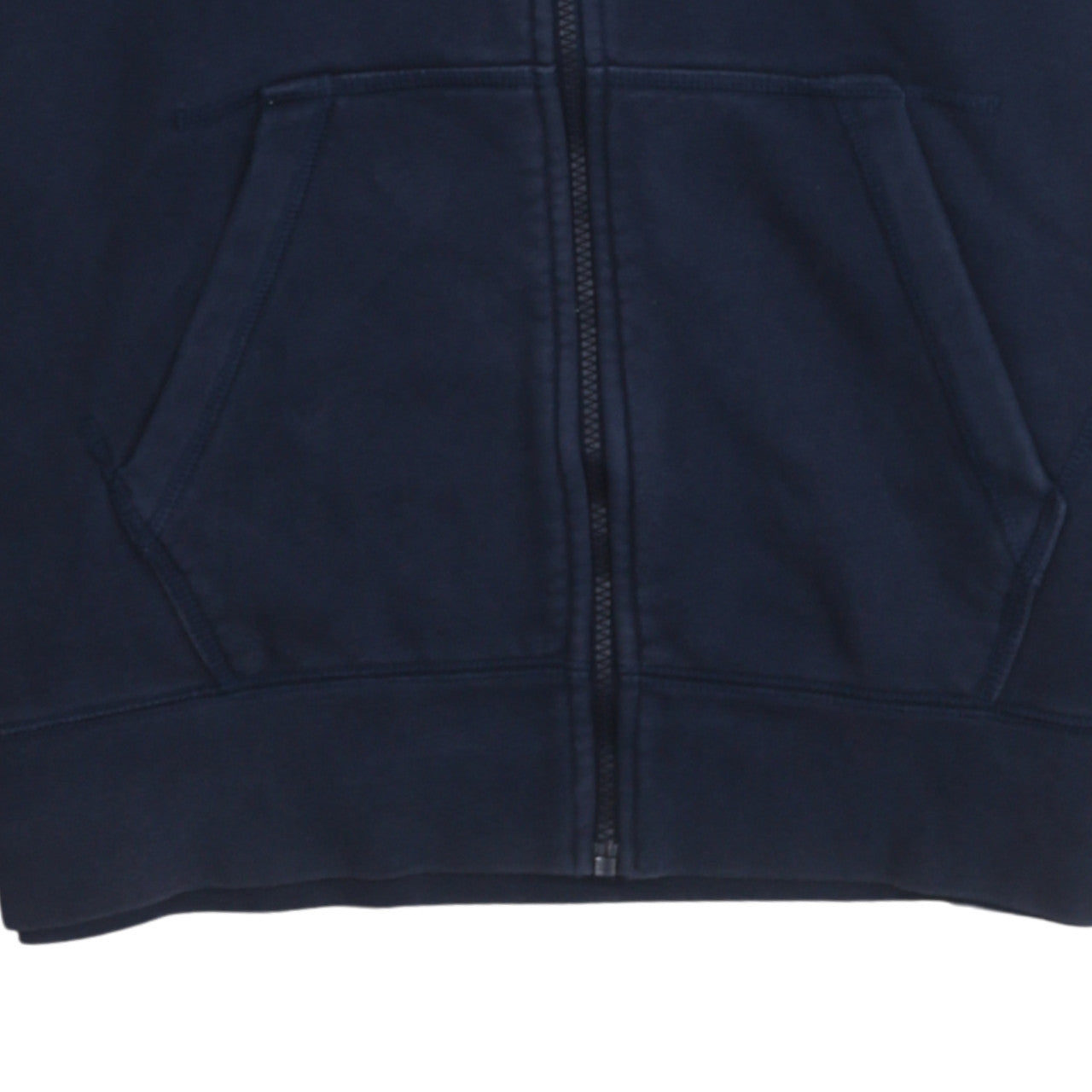 Mens UK Size L Nike Blue Full Zip Hoodie