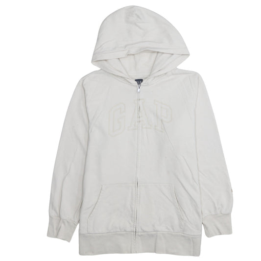 Mens UK Size XL Gap Ivory Full Zip Hoodie