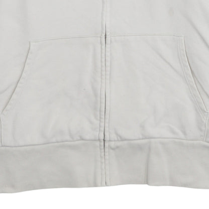 Mens UK Size XL Gap Ivory Full Zip Hoodie
