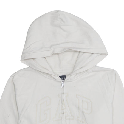 Mens UK Size XL Gap Ivory Full Zip Hoodie