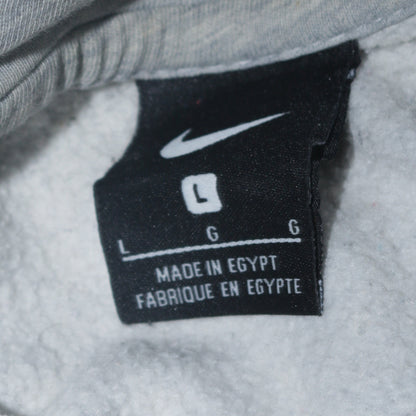 Mens UK Size L Nike Grey Pullover Hoodie