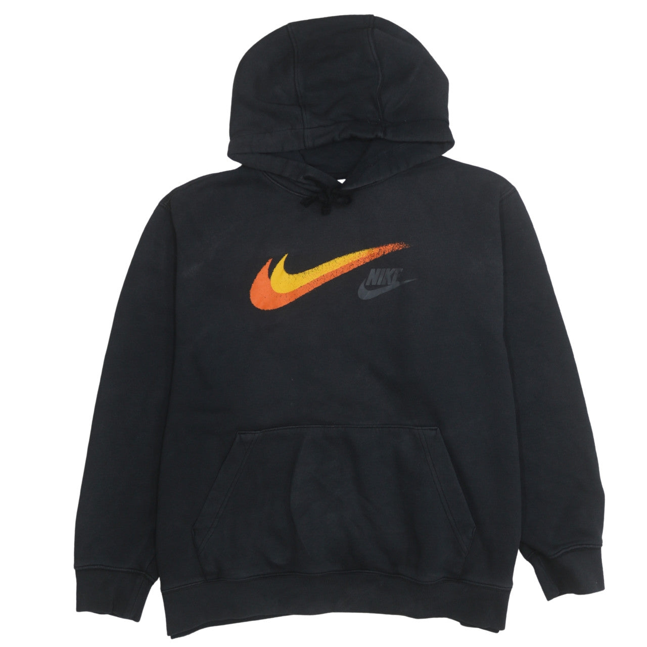 Mens UK Size XL Nike Black Pullover Hoodie