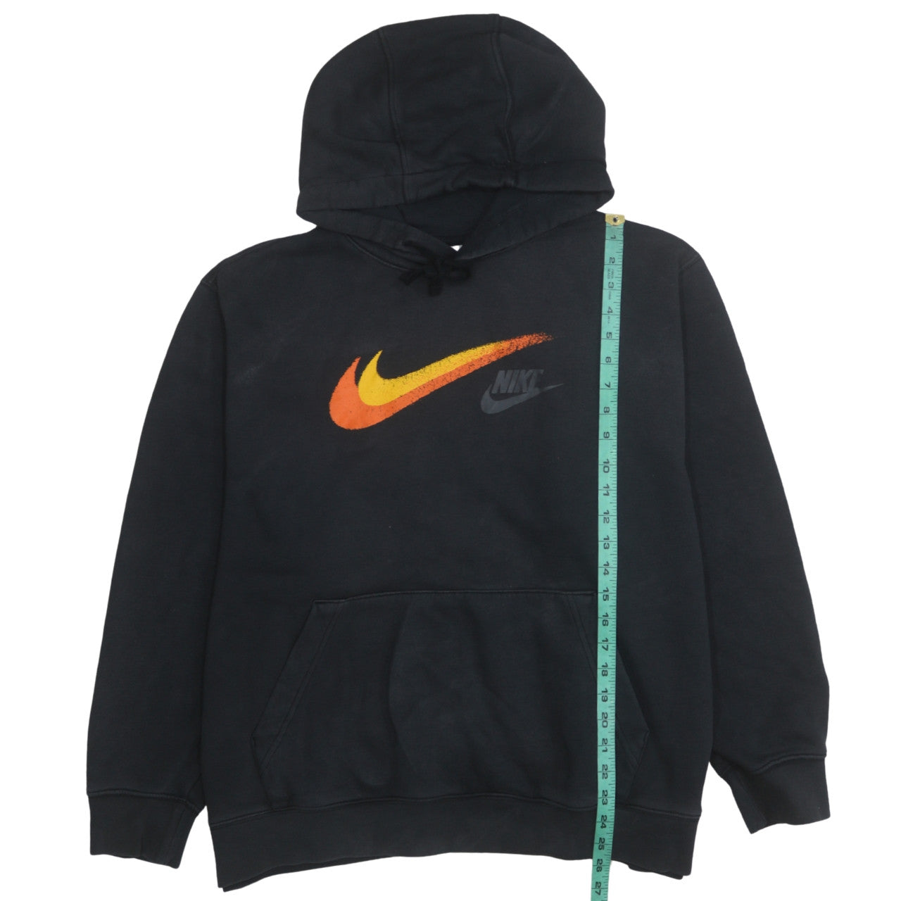 Mens UK Size XL Nike Black Pullover Hoodie