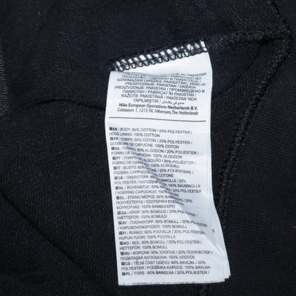 Womens UK Size S Nike Black Full Zip Hoodie