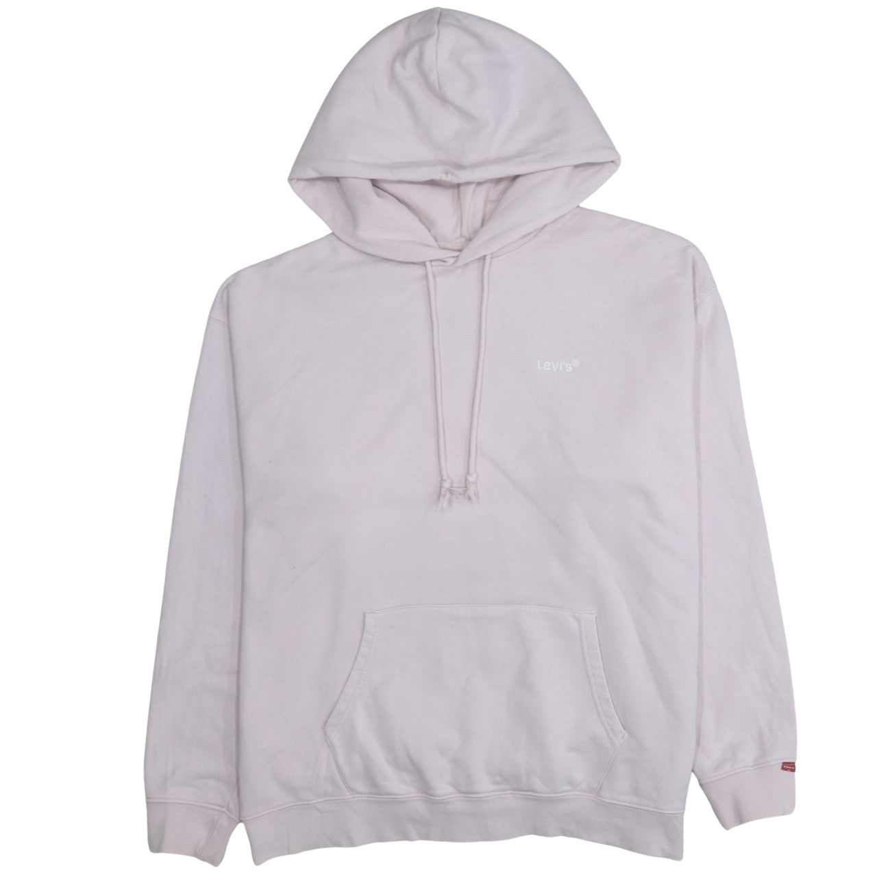 Womens UK Size L Levi's Pink Pullover Hoodie
