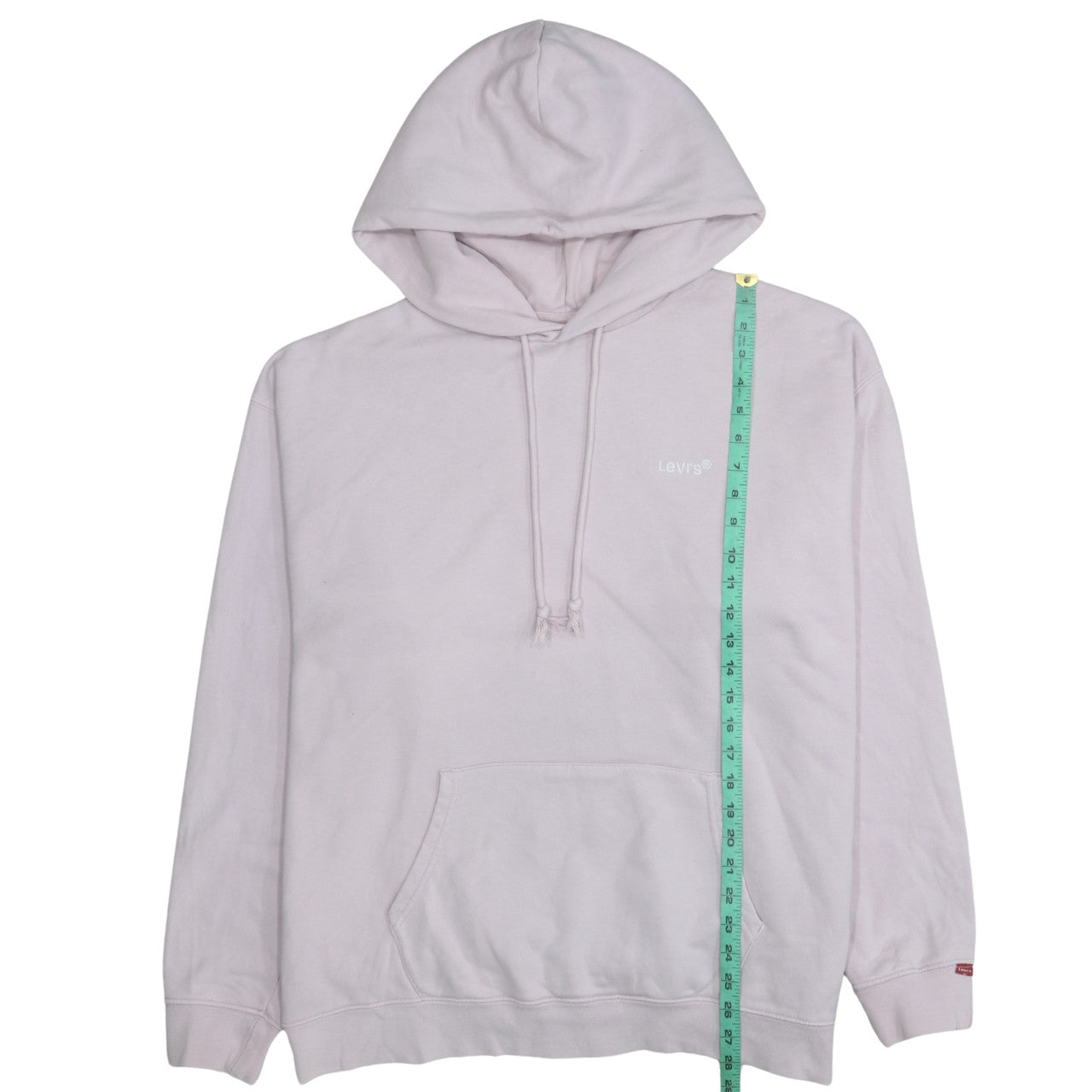 Womens UK Size L Levi's Pink Pullover Hoodie