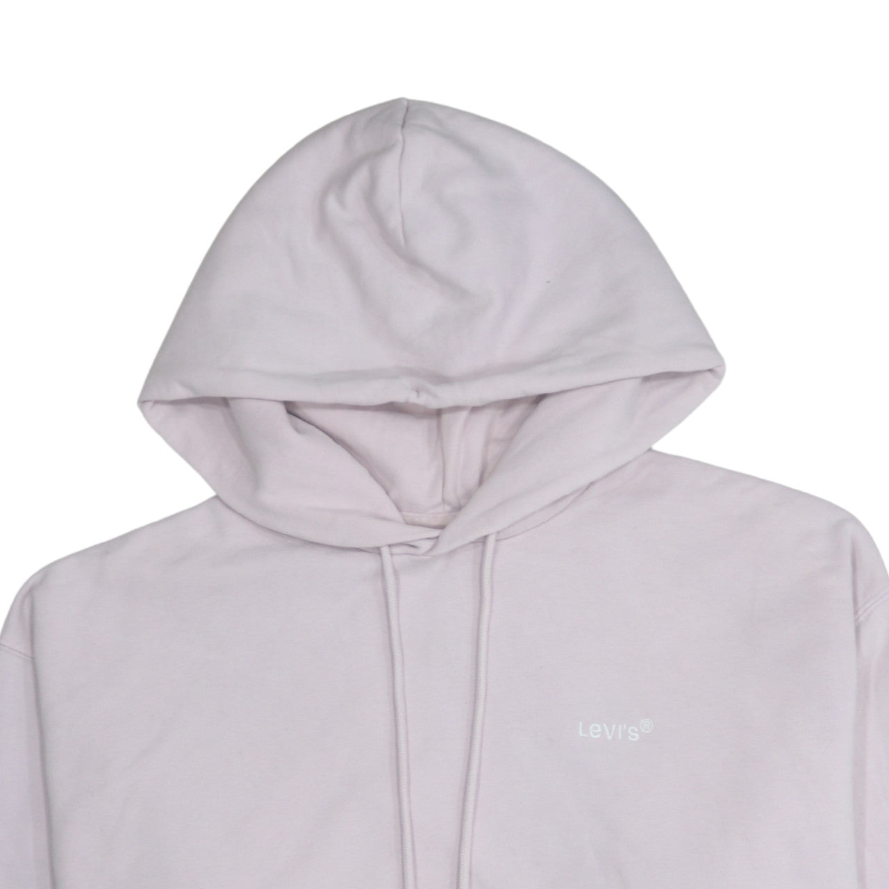 Womens UK Size L Levi's Pink Pullover Hoodie
